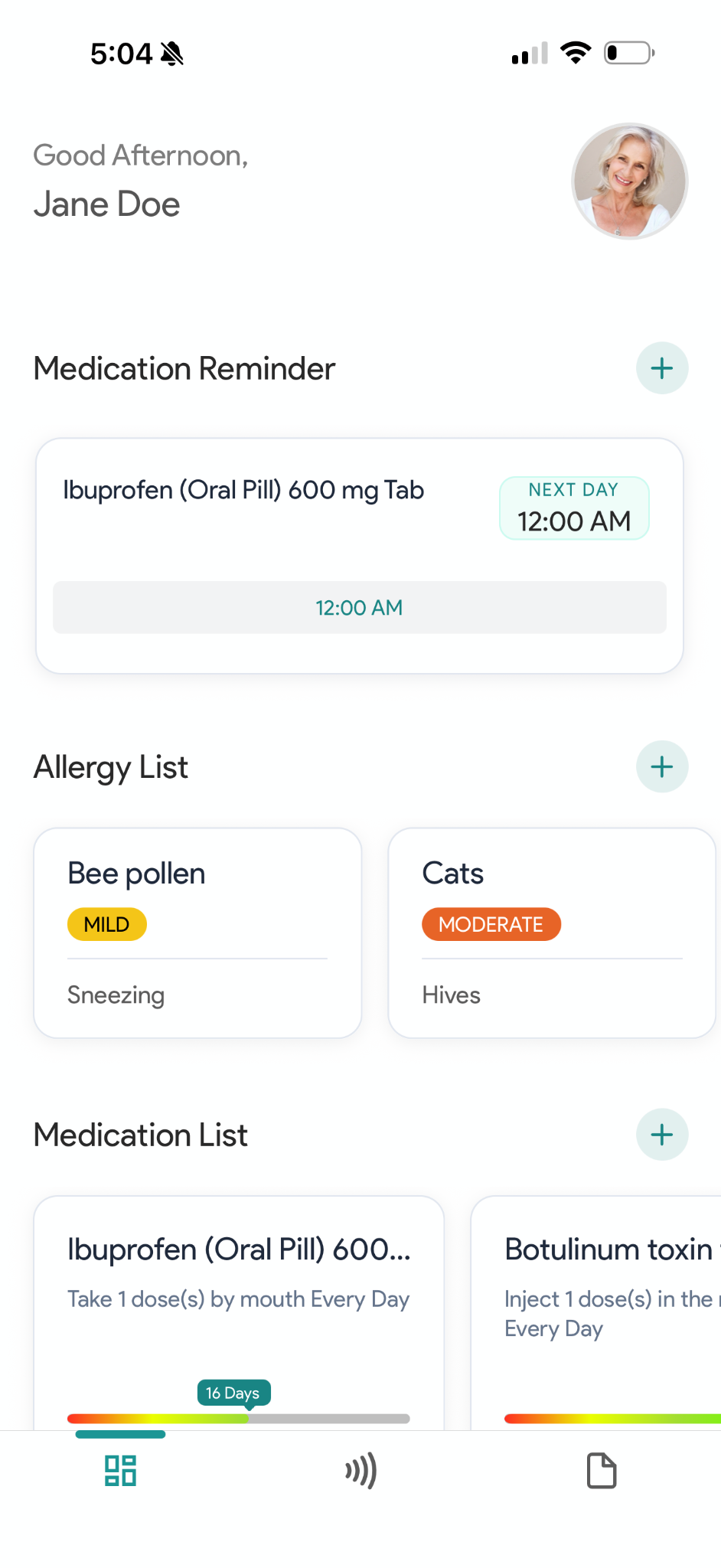 VeriVaxx app screenshot